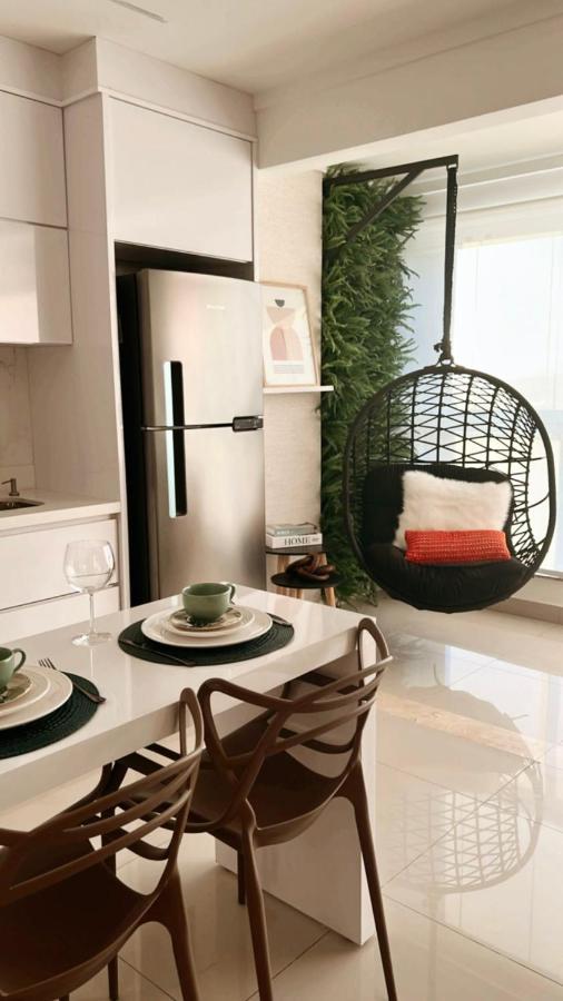 Lindo Flat Easy Life Apartment Goiania Bagian luar foto