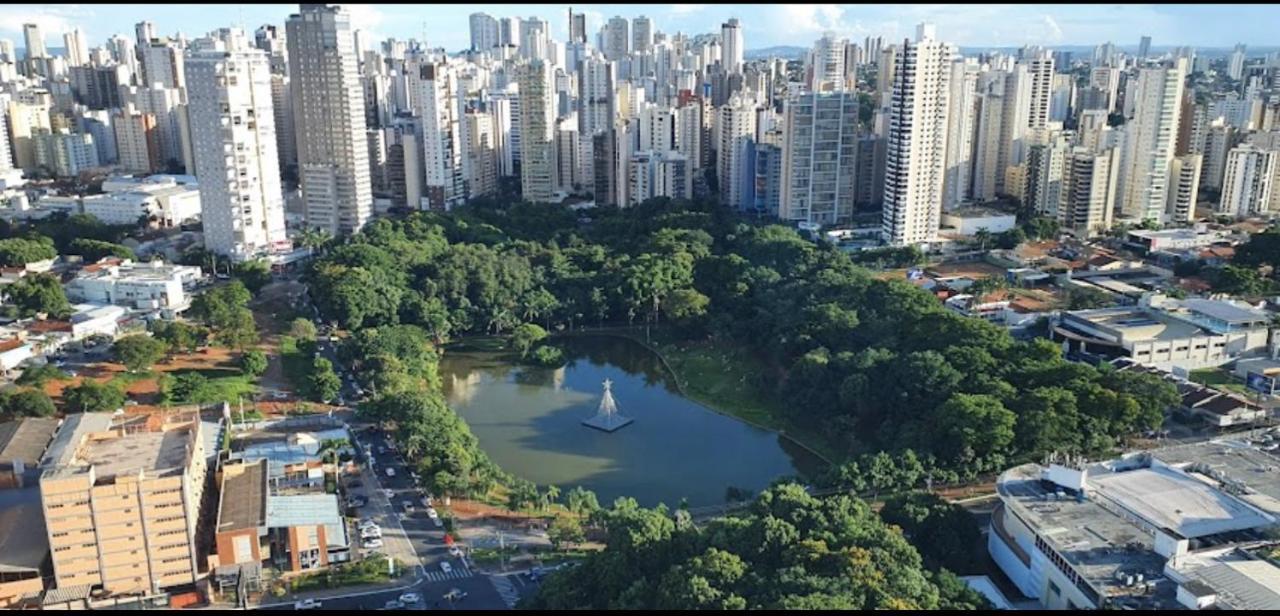 Lindo Flat Easy Life Apartment Goiania Bagian luar foto