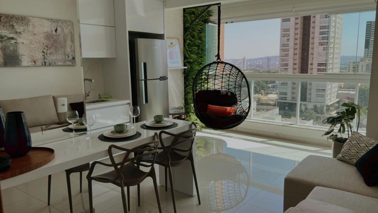Lindo Flat Easy Life Apartment Goiania Bagian luar foto